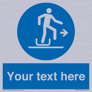 Custom Alighting from a toboggan to the right